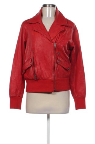 Damen Lederjacke Lee, Größe M, Farbe Rot, Preis 65,99 €, #136902223