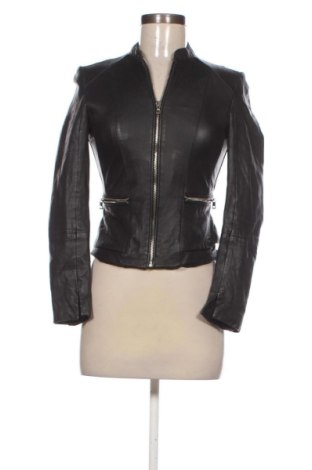 Damen Lederjacke Mango, Größe XS, Farbe Schwarz, Preis 67,95 €, #136962816