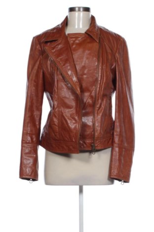 Дамско кожено яке De.corp By Esprit, Размер M, Цвят Кафяв, Цена 68,00 €, #136639956