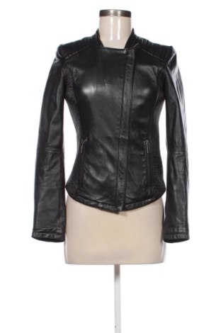 Geacă de piele pentru femei Zara, Mărime S, Culoare Negru, Preț 339,00 Lei, #136903869