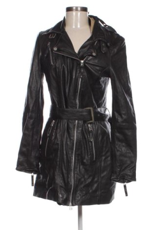 Geacă de piele pentru femei Unbranded, Mărime M, Culoare Negru, Preț 422,99 Lei, #136947296