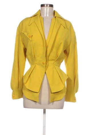 Damski żakiet Thierry Mugler Activ, Rozmiar M, Kolor Żółty, Cena 996,68 zł, #136860483