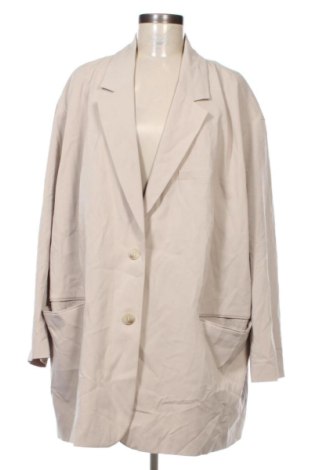 Sacou de femei H&M, Mărime XXL, Culoare Bej, Preț 131,99 Lei, #136894305