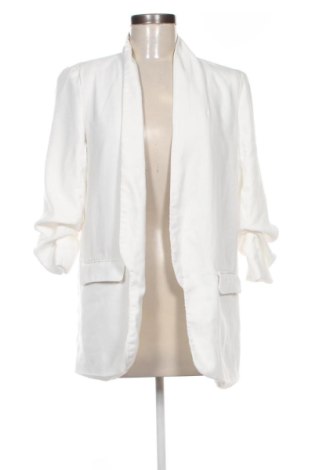 Damen Blazer Stradivarius, Größe M, Farbe Weiß, Preis 22,00 €, #136926536