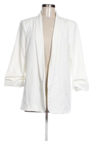 Damen Blazer Pieces, Größe L, Farbe Weiß, Preis 47,99 €, #136947747