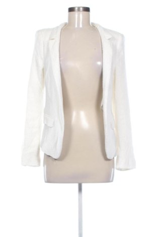 Damen Blazer Zara, Größe L, Farbe Weiß, Preis 25,99 €, #136760862