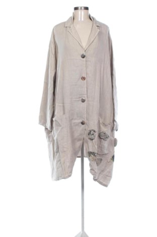 Дамско сако Unbranded, Размер 5XL, Цвят Бежов, Цена 46,63 €, #136923932