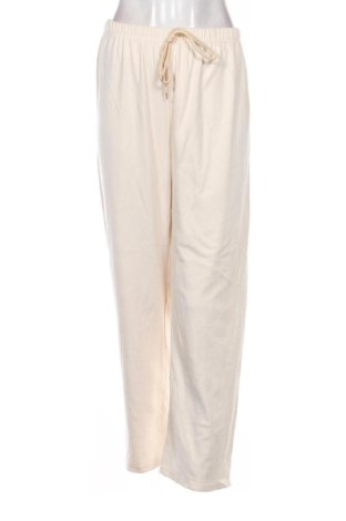 Pantaloni trening de femei Unbranded, Mărime M, Culoare Ecru, Preț 61,99 Lei, #136871035