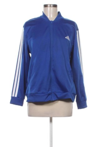 Γυναικεία αθλητική ζακέτα Adidas, Μέγεθος XL, Χρώμα Μπλέ, Τιμή 30,34 €, #136885468