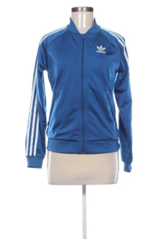 Bluză trening de femei Adidas, Mărime S, Culoare Albastru, Preț 58,00 Lei, #136940613