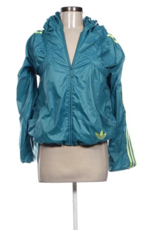 Damenjacke Adidas, Größe L, Farbe Blau, Preis 41,00 €, #136884569
