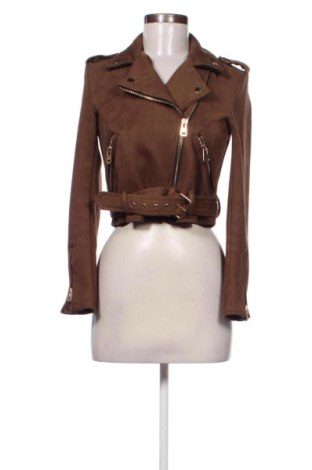 Дамско яке Bershka, Размер S, Цвят Кафяв, Цена 16,00 €, #136920033