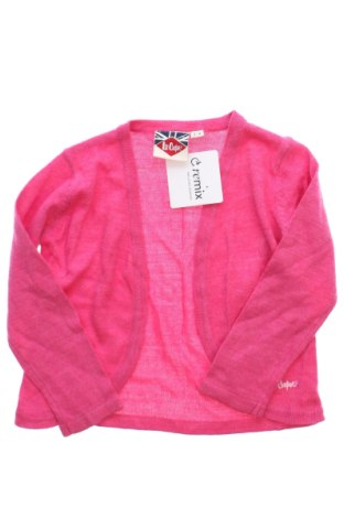 Pulover cu nasturi pentru copii Lee Cooper, Mărime 2-3m/ 56-62 cm, Culoare Roz, Preț 44,99 Lei, #136814450
