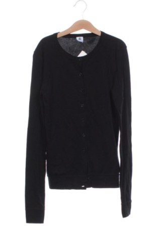Dětský kardigán Petit Bateau, Velikost 11-12y/ 152-158 cm, Barva Černá, Cena  249,00 Kč, #136755442