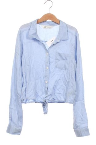 Dětská košile  H&M, Velikost 10-11y/ 146-152 cm, Barva Modrá, Cena  159,00 Kč, #136771107