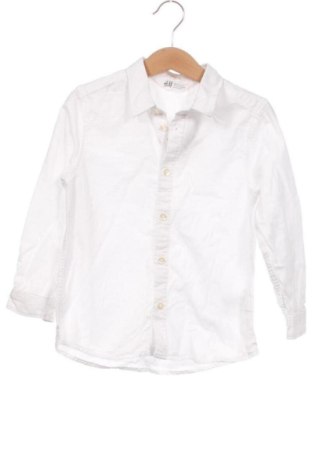 Детска риза H&M, Размер 3-4y/ 104-110 см, Цвят Бял, Цена 6,13 €, #136792445
