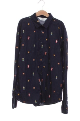 Detská košeľa  H&M, Veľkosť 12-13y/ 158-164 cm, Farba Modrá, Cena  5,95 €, #136903070
