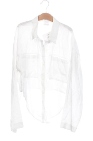Cămașă pentru copii Zara, Mărime 12-13y/ 158-164 cm, Culoare Alb, Preț 42,81 Lei, #136760027