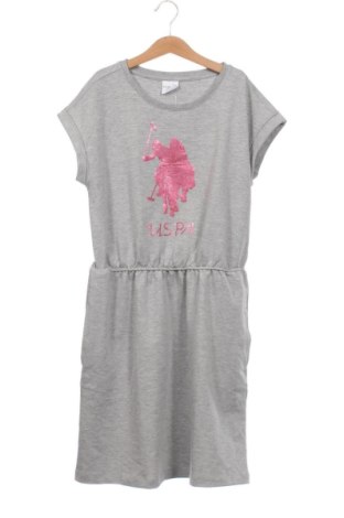 Παιδικό φόρεμα U.S. Polo Assn., Μέγεθος 11-12y/ 152-158 εκ., Χρώμα Γκρί, Τιμή 19,99 €, #136767596