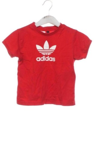 Παιδικό μπλουζάκι Adidas, Μέγεθος 2-3y/ 98-104 εκ., Χρώμα Κόκκινο, Τιμή 15,00 €, #136863222