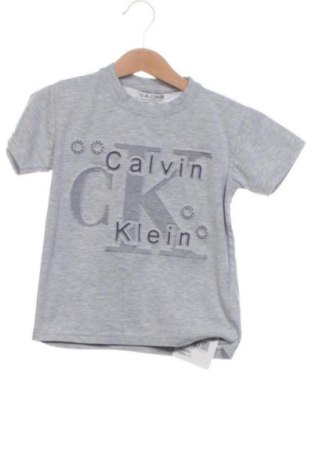 Παιδικό μπλουζάκι Calvin Klein, Μέγεθος 4-5y/ 110-116 εκ., Χρώμα Γκρί, Τιμή 12,99 €, #136853242