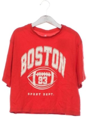 Dziecięcy T-shirt H&M, Rozmiar 10-11y/ 146-152 cm, Kolor Czerwony, Cena 28,99 zł, #136835137