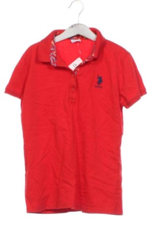 Παιδικό μπλουζάκι U.S. Polo Assn., Μέγεθος 9-10y/ 140-146 εκ., Χρώμα Κόκκινο, Τιμή 27,68 €, #136839879