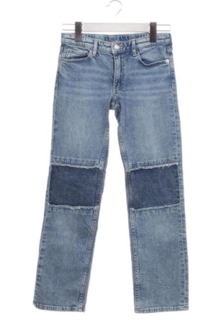 Blugi pentru copii H&M, Mărime 9-10y/ 140-146 cm, Culoare Albastru, Preț 72,99 Lei, #136890824