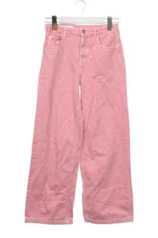 Dětské džíny  Zara, Velikost 10-11y/ 146-152 cm, Barva Růžová, Cena  442,00 Kč, #136771264