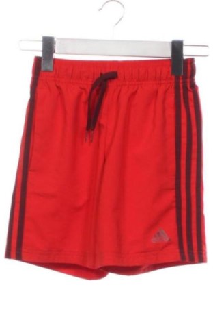 Детски къс панталон Adidas, Размер 7-8y/ 128-134 см, Цвят Червен, Цена 16,00 €, #136889562