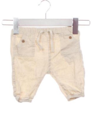 Pantaloni pentru copii Zara, Mărime 2-3m/ 56-62 cm, Culoare Bej, Preț 86,28 Lei, #136887036