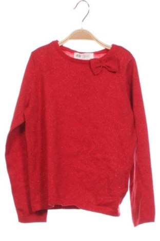 Detský sveter  H&M, Veľkosť 4-5y/ 110-116 cm, Farba Červená, Cena  7,95 €, #136866542