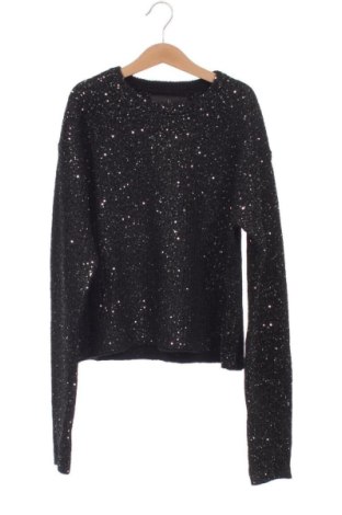Детски пуловер Zara, Размер 13-14y/ 164-168 см, Цвят Черен, Цена 7,66 €, #136774902