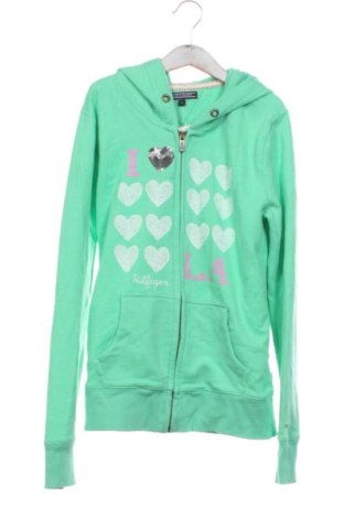 Dziecięca bluza Tommy Hilfiger, Rozmiar 12-13y/ 158-164 cm, Kolor Zielony, Cena 140,99 zł, #136882260