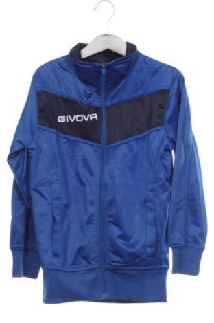 Dziecięca sportowa bluza Givova, Rozmiar 5-6y/ 116-122 cm, Kolor Niebieski, Cena 37,51 zł, #136895578