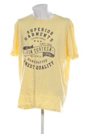 Herren Shirt Via Cortesa, Größe 3XL, Farbe Gelb, Preis 5,99 €, #136850246