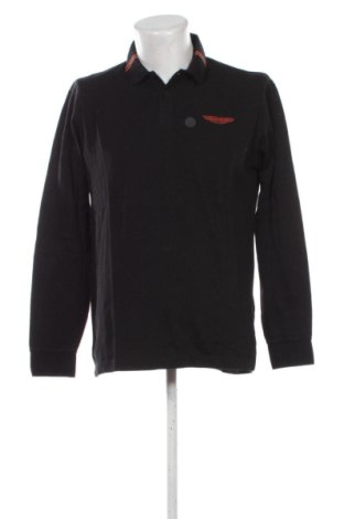 Herren Shirt Hackett, Größe L, Farbe Schwarz, Preis € 68,99, #136945191