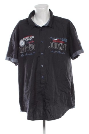 Herrenhemd Man's World, Größe 5XL, Farbe Schwarz, Preis 9,99 €, #136842136