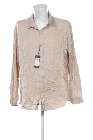 Мъжка риза Unbranded, Размер 3XL, Цвят Бежов, Цена 22,49 €, #136851314