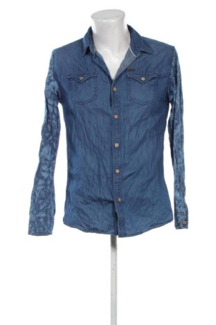 Herrenhemd Unbranded, Größe M, Farbe Blau, Preis 7,00 €, #136868606