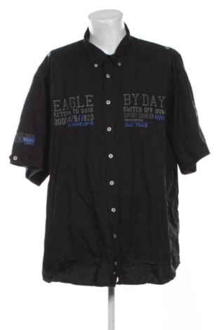 Męska koszula Angelo Litrico, Rozmiar 5XL, Kolor Czarny, Cena 64,99 zł, #136868870