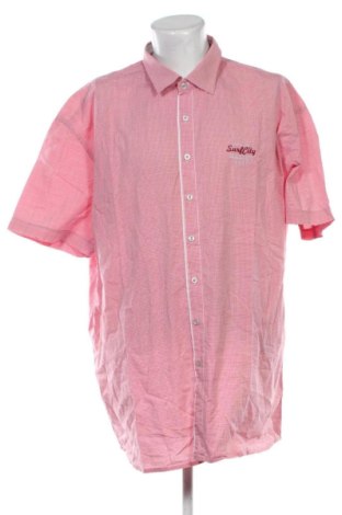 Pánská košile  Unbranded, Velikost 4XL, Barva Růžová, Cena  419,00 Kč, #136870559