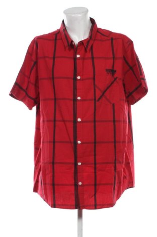 Herrenhemd Unbranded, Größe 5XL, Farbe Rot, Preis 16,99 €, #136874261