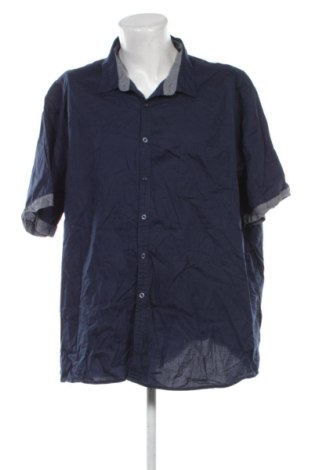 Herrenhemd Unbranded, Größe 5XL, Farbe Blau, Preis 12,99 €, #136874494