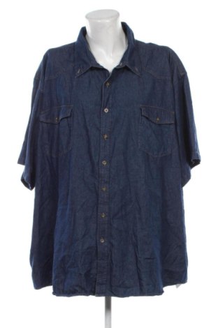 Мъжка риза Unbranded, Размер 5XL, Цвят Син, Цена 18,91 €, #136875981