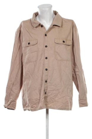 Мъжка риза Unbranded, Размер 4XL, Цвят Бежов, Цена 16,36 €, #136876691