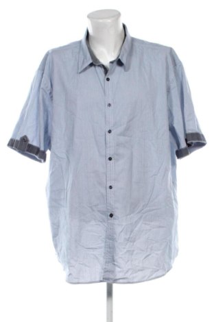 Мъжка риза Unbranded, Размер 5XL, Цвят Син, Цена 18,91 €, #136877147
