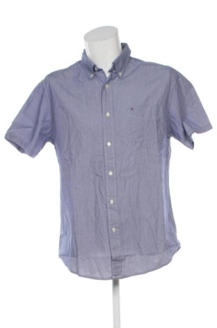 Męska koszula Tommy Hilfiger, Rozmiar L, Kolor Niebieski, Cena 187,55 zł, #136878460