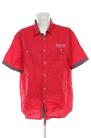 Ανδρικό πουκάμισο Atlas For Men, Μέγεθος 4XL, Χρώμα Κόκκινο, Τιμή 14,99 €, #136880704