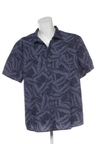 Мъжка риза Unbranded, Размер 5XL, Цвят Син, Цена 18,00 €, #136883223